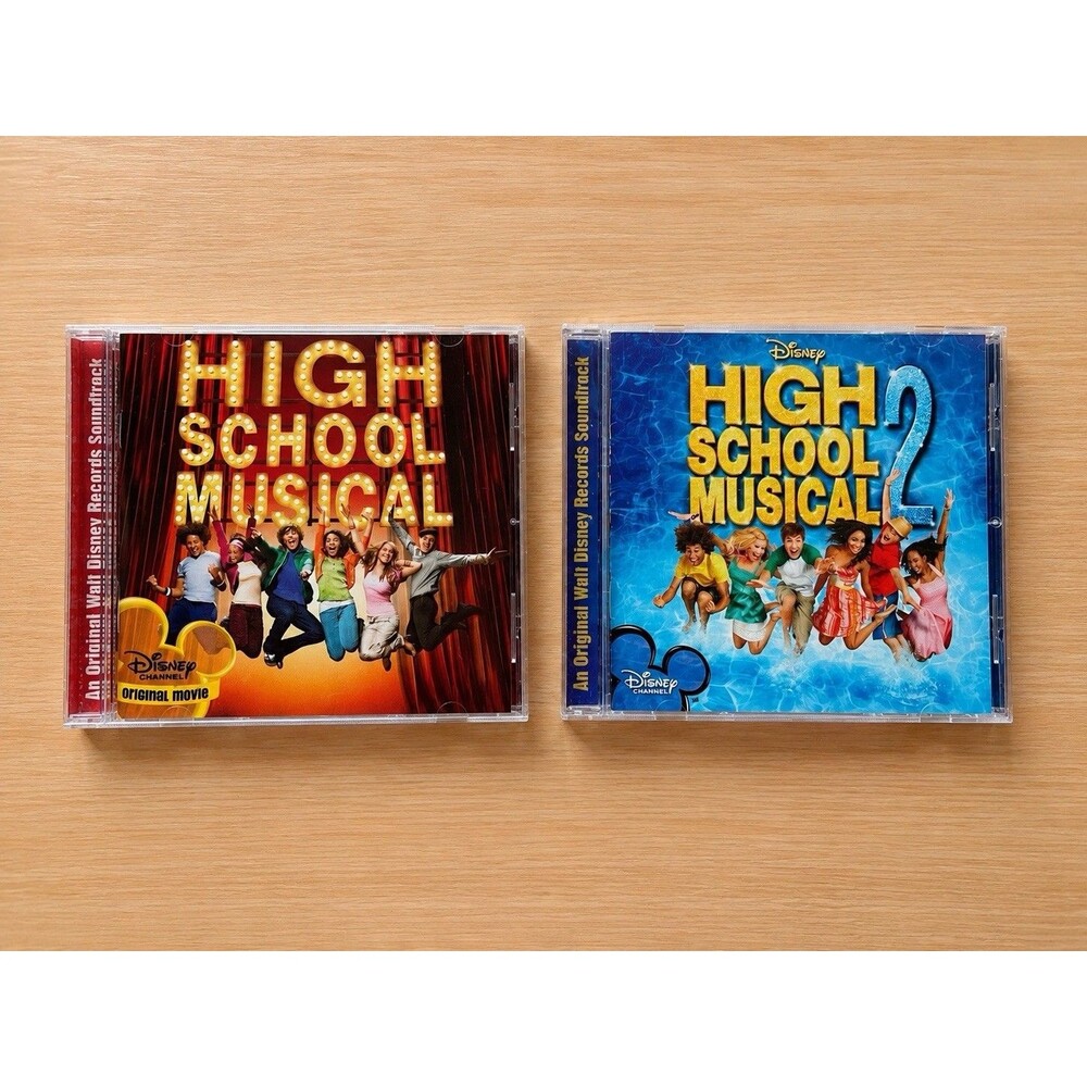 High School Musical 1 2 3 Soundtrack CD Album LOT SET Disney Channel Original